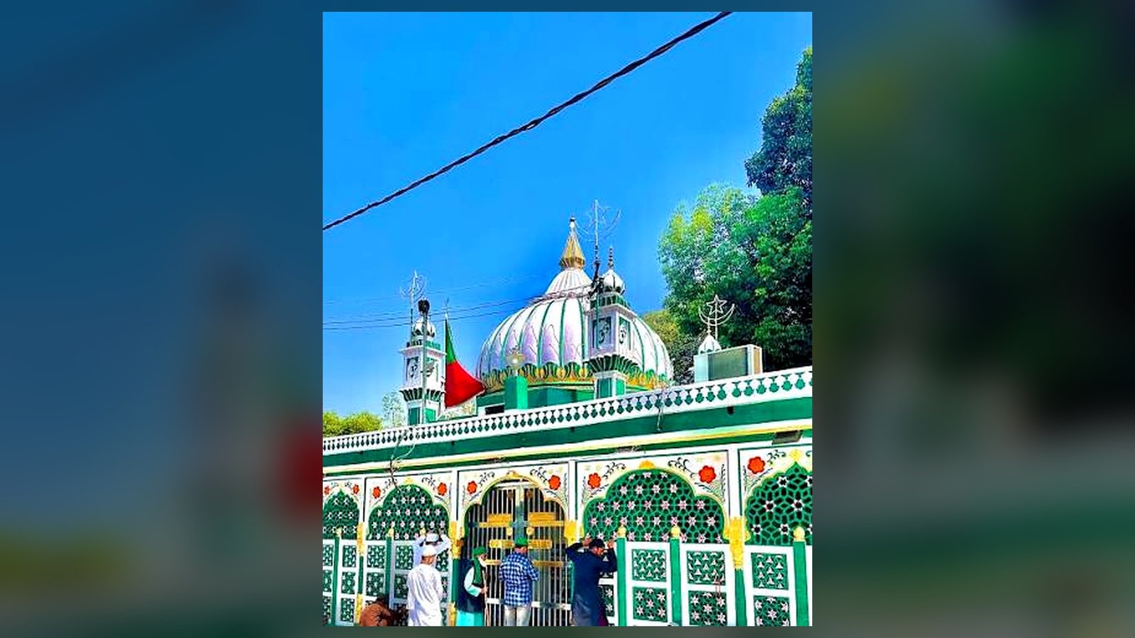 Dargah Sharif Sacred Front Facade